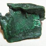 Malachite (after Azurite)<br />Tsumeb Mine, Tsumeb, Otjikoto Region, Namibia<br />30x30x25mm<br /> (Author: Heimo Hellwig)