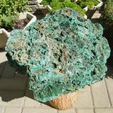 Malachite<br />Tschudi Mine, Otavi, Otjozondjupa Region, Namibia<br />380x160x300mm<br /> (Author: Heimo Hellwig)