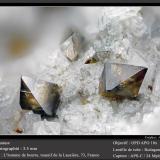 Anatase<br />L'Homme de Beurre, La Lauzière Massif, Saint-Jean-de-Maurienne, Savoie, Auvergne-Rhône-Alpes, France<br />fov 3.6 mm<br /> (Author: ploum)