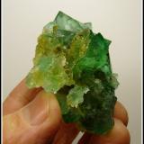 Fluorite<br />Riemvasmaak, Orange river area, Kakamas, ZF Mgcawu District, Northern Cape Province, South Africa<br />79 x 46 x 34 mm<br /> (Author: Pierre Joubert)