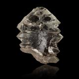 Quartz (variety gwindel)<br />Fiescher Glacier area, Fiesch, Goms, Wallis (Valais), Switzerland<br />15,0	x	7,0	x	18,0	cm<br /> (Author: MIM Museum)