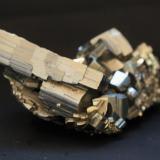Pyrite<br />Niccioleta Mine, Massa Marittima, Grosseto Province, Tuscany, Italy<br />60mm x 35mm x 50mm<br /> (Author: Philippe Durand)