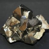 Pyrite<br />Huanzala Mine, Huallanca District, Dos de Mayo Province, Huánuco Department, Peru<br />65mm x 55mm x 55mm<br /> (Author: Philippe Durand)