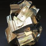Pyrite<br />Huanzala Mine, Huallanca District, Dos de Mayo Province, Huánuco Department, Peru<br />100mm X 65mm x 50mm<br /> (Author: Philippe Durand)