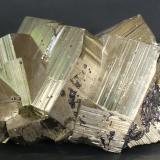 Pyrite<br />Huanzala Mine, Huallanca District, Dos de Mayo Province, Huánuco Department, Peru<br />100mm X 65mm x 50mm<br /> (Author: Philippe Durand)