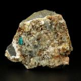 Beryl (variety emerald), Albite (variety cleavelandite), Dolomite, Pyrite<br />Chivor mining district, El Acuario Mine, Municipio Chivor, Eastern Emerald Belt, Boyacá Department, Colombia<br />50x56x36mm, xl=5mm<br /> (Author: Fiebre Verde)