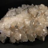 Calcita, Barita y DolomitaMina Moscona, El Llano, Solís, Corvera de Asturias, Comarca Avilés, Principado de Asturias (Asturias), España21 x 12 cm. (Cristal mayor: 4 cm). (Autor: Darío Menéndez)