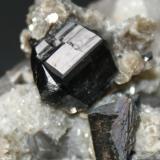 Cassiterite<br />Amo deposit, Ximeng, Pu'er Prefecture, Yunnan Province, China<br />70mm x 40mm x 40mm<br /> (Author: Philippe Durand)