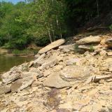 _Rocky beaches on a southern Indiana lakeshore (Author: Bob Harman)