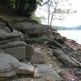 _Rocky beaches on a southern Indiana lakeshore (Author: Bob Harman)