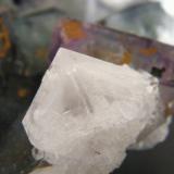 Fluorite, Quartz<br />Okorusu Mine, Otjiwarongo District, Otjozondjupa Region, Namibia<br />90x70x45mm<br /> (Author: Heimo Hellwig)