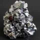 Galena<br />Krushev dol Mine, Madan mining area, Rhodope Mountains, Smolyan Oblast, Bulgaria<br />55mm x 45mm x 40mm<br /> (Author: Philippe Durand)
