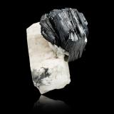 Hematite on Orthoclase<br />Fibbia, Fontana, Central St Gotthard Massif, Leventina, Ticino (Tessin), Switzerland<br />11,0	x	8,5	x	7,5	cm<br /> (Author: MIM Museum)
