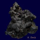 Carrolita<br />Mina Kamoya South II, Kamoya, Distrito Kambove, Cinturón de cobre de Katanga, Katanga (Shaba), República Democrática del Congo (Zaire)<br />4 x 3 x 3<br /> (Autor: Ricardo Fimia)