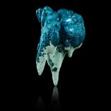 Chrysocolla<br />L'Etoile du Congo Mine, Lubumbashi (Elizabethville), Katanga Copper Crescent, Haut-Katanga (Shaba), Democratic Republic of the Congo (Zaire)<br />6,5	x	5,5	x	10,5	cm<br /> (Author: MIM Museum)