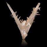 Cerussite<br />Touissit, Touissit District, Jerada Province, Oriental Region, Morocco<br />9,0	x	4,0	x	9,0	cm<br /> (Author: MIM Museum)