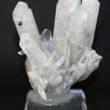 Danburite and Pyrite<br />San Bartolo Mine, Charcas, Municipio Charcas, San Luis Potosí, Mexico<br />80mm x 70mm x 45mm<br /> (Author: Philippe Durand)