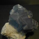 Fluorita<br />Mina Blanchard (Mina Portales-Blanchard), Bingham, Distrito Hansonburg, Condado Socorro, New Mexico, USA<br />8 x 7 x 6<br /> (Autor: Antonio Alcaide)