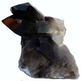 Cuarzo (variedad ahumado)<br />Paraje Recruta, Vitória da Conquista, Anagé, Centro-Sul Baiano, Bahia, Región Nordeste, Brasil<br />82 x 76 x 45 mm.<br /> (Autor: José Luis Zamora)