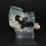 Beryl (variety aquamarine)<br />Erongo Mountain, Usakos, Erongo Region, Namibia<br />50mm x 40mm x 25mm<br /> (Author: Philippe Durand)