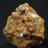 Hemimorfita e Hidrozincita<br />Mina Hermosa (Mina Sel de Haya), Sel del Haya, Cobijón, Udías, Comarca Costa occidental, Cantabria, España<br />75x60mm<br /> (Autor: joaquin gar)