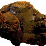 Goethita<br />Minas de hierro de Ojos Negros, Ojos Negros, Comarca Jiloca, Teruel, Aragón, España<br />109 x 66 x 36 mm.<br /> (Autor: José Luis Zamora)