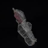 Quartz, Fluorapatite<br />Wana, South Waziristan, Khyber Pakhtunkhwa Province, Pakistan<br />5.3 x 2.0 cm<br /> (Author: am mizunaka)