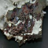Hübnerite and Quartz<br />Pasto Bueno, Pampas District, Pallasca Province, Ancash Department, Peru<br />135mm x 100m x 50mm<br /> (Author: Philippe Durand)