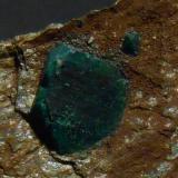 Eucroita<br />Svätoduná, Ľubietová (Libethen), Banská Bystrica, Eslovaquia<br />6 x 4 x 1 cm<br /> (Autor: Antonio Alcaide)