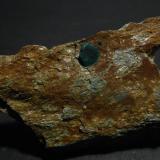 Eucroita<br />Svätoduná, Ľubietová (Libethen), Banská Bystrica, Eslovaquia<br />6 x 4 x 1 cm<br /> (Autor: Antonio Alcaide)
