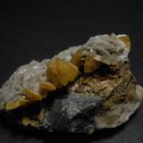 WulfenitaTouissit, Distrito Touissit, Provincia Jerada, Región Oriental, Marruecos6,5 x 5 x 3,5 cm (Autor: Antonio Alcaide)