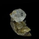 Cuarzo<br />Mine Ace of Campground Diamonds, Middleville,  Herkimer, Nueva York, USA<br />5 x 3 cm<br /> (Autor: Ricardo Fimia)