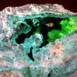 Cuprosklodowskite<br />Musonoi Mine, Kolwezi, Kolwezi District, Lualaba, Katanga Copper Crescent, Katanga (Shaba), Democratic Republic of the Congo (Zaire)<br />6.6 cm<br /> (Author: JC)