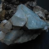 Berilo (variedad aguamarina)<br />Distrito Gilgit, Gilgit-Baltistan (Áreas del Norte), Paquistán<br />8,5 x 7 x 5 cm<br /> (Autor: Antonio Alcaide)
