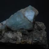 Berilo (variedad aguamarina)<br />Distrito Gilgit, Gilgit-Baltistan (Áreas del Norte), Paquistán<br />8,5 x 7 x 5 cm<br /> (Autor: Antonio Alcaide)