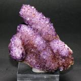 Quartz (variety amethyst)<br />Boekenhoutshoek area, Mkobola, Nkangala District, Mpumalanga Province, South Africa<br />55mm x 55mm x 40mm<br /> (Author: Philippe Durand)