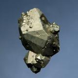 Pyrite<br />Brosso Mine, Cálea, Léssolo, Canavese District, Metropolitan City of Turin Province, Piedmont (Piemonte), Italy<br />1.4 x 2.2 cm<br /> (Author: crosstimber)