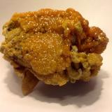 Pyromorphite<br />Bunker Hill Mine, Bunker Hill properties, Kellogg, Coeur d'Alene District, Shoshone County, Idaho, USA<br />8 cm x 6 cm x 5 cm<br /> (Author: JC)