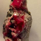 Rhodochrosite, Quartz, PyriteSweet Home Mine, Mount Bross, Alma District, Park County, Colorado, USAAround 9 cm (Author: JC)