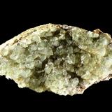 Fluorita<br />Serra de Roques Blanques, Sant Cugat del Vallès-El Papiol, Comarca Vallès Occidental / Baix Llobregat, Barcelona, Cataluña / Catalunya, España<br />8 x 3,5 x 2 cm<br /> (Autor: Javier Rodriguez)