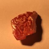 Vanadinite<br />Pure Potential Mine, Silver District, Trigo Mountains, La Paz County, Arizona, USA<br />12 X 12 X 8 mm<br /> (Author: Robert Seitz)