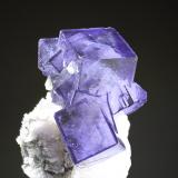 Fluorita<br />Mina Yaogangxian, Yizhang, Prefectura Chenzhou, Provincia Hunan, China<br />25 x 40 mm<br /> (Autor: Ramon A  Lopez Garcia)