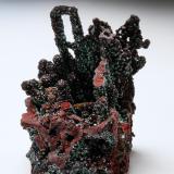 Cuprite<br />Copper Queen Mine, Queen Hill, Bisbee, Warren District, Mule Mountains, Cochise County, Arizona, USA<br />9 x 6 cm<br /> (Author: Gail)