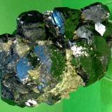 Esfalerita (variedad marmatita)<br />Distrito minero Huaron, Distrito Huayllay, Provincia Pasco, Departamento Pasco, Perú<br />6 x 5 x 3 cm.<br /> (Autor: Felipe Abolafia)