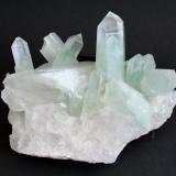 Quartz with inclusions of Chlorite<br />Ihovitra, Itremo Massif, Itremo, Ambatofinandrahana District, Amoron'i Mania Region, Fianarantsoa Province, Madagascar<br /><br /> (Author: Philippe Durand)