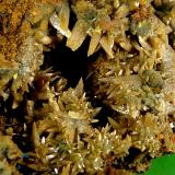 WulfenitaMina Ojuela, Mapimí, Municipio Mapimí, Durango, México8 x 5 x 5,5 cm. (Autor: Felipe Abolafia)