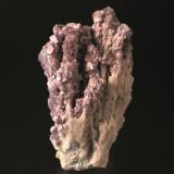 Fluorite, Barite pseudomorph after LaumontiteCripple Creek District, Teller County, Colorado, USA7.5 x 4.5 cm (Author: Don Lum)