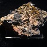 Wulfenite<br />Glove Mine, Glove Mine group, Devil's Cash Box Ridge, Cottonwood Canyon, Amado, Tyndall District, Santa Cruz County, Arizona, USA<br />100 X 65 X 45 mm<br /> (Author: Robert Seitz)