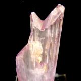 Espodumena (variedad kunzita)<br />Provincia Laghman, Afganistán<br />80x25 mm.<br /> (Autor: Jesus Franquesa Baucells)