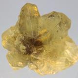 Crisoberilo<br />Colatina, Espirito Santo, Región Sudeste, Brasil<br />20x20 mm<br /> (Autor: Ramon A  Lopez Garcia)